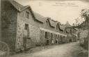 Vue vers 1910 du Caf/restaurant de la Rue principale de Bonnefond