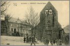 Vue de l'Eglise vers les annes 1910