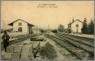 La gare et les voies